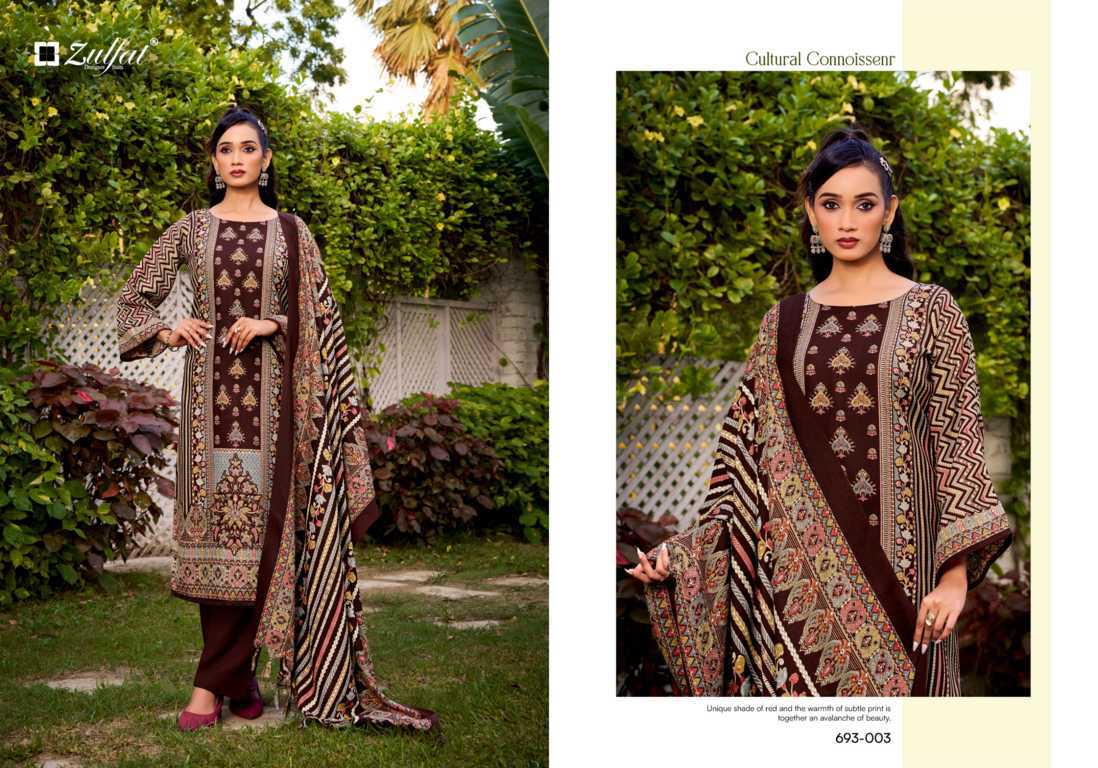 Zulfat Sakina by Belliza Pashmina Salwar Suit Catalog 6 Pcs (8) Zulfat Sakina by Belliza Pashmina Salwar Suit Catalog 6 Pcs - Image 9