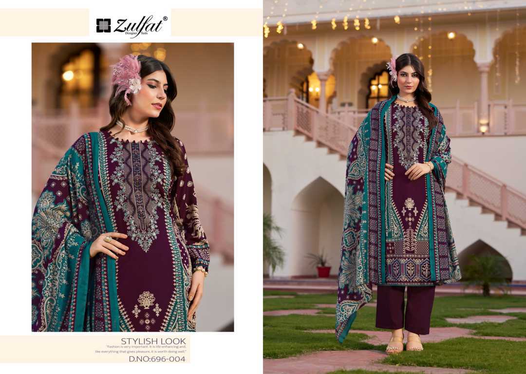 Zulfat Sanam by Belliza Rayon Salwar Suit Catalog 8 Pcs (2) Zulfat Sanam by Belliza Rayon Salwar Suit Catalog 8 Pcs - Image 3