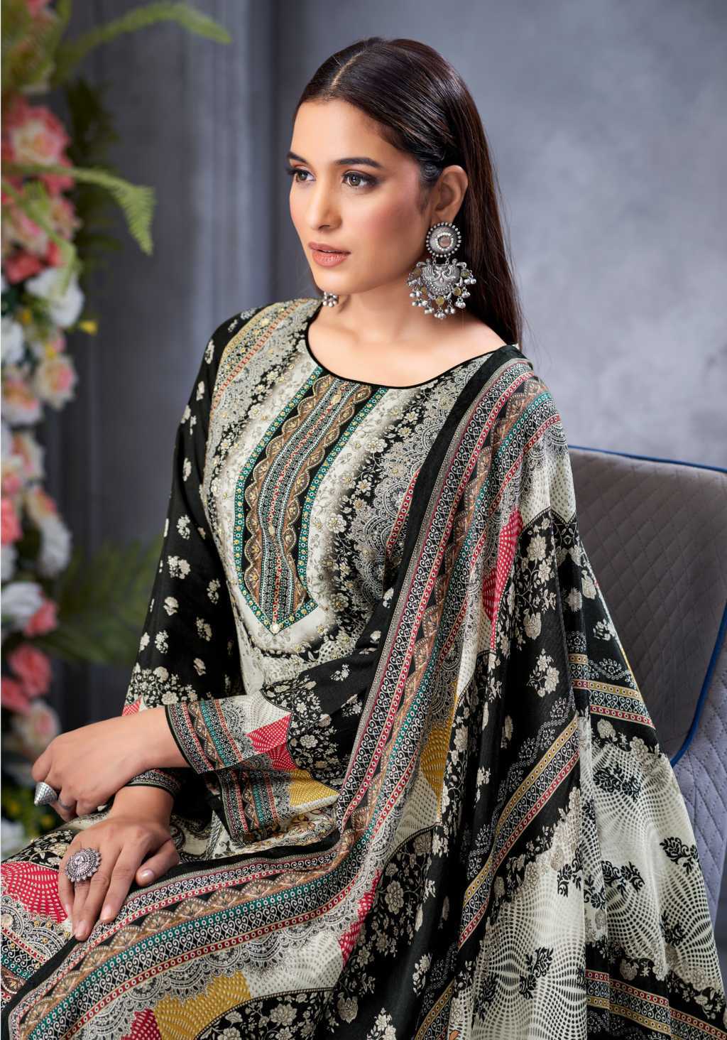 Alok Black Biba Vol 5 Viscose Salwar Suit Catalog 10 Pcs (11) Alok Black Biba Vol 5 Viscose Salwar Suit Catalog 10 Pcs - Image 12