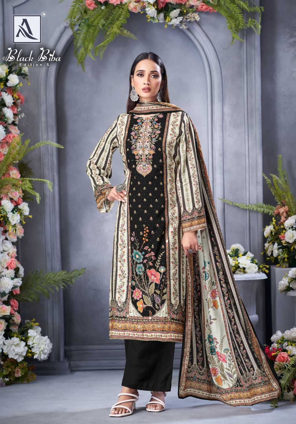 Alok Black Biba Vol 5 Viscose Salwar Suit Catalog 10 Pcs (20) Alok Black Biba Vol 5 Viscose Salwar Suit Catalog 10 Pcs - Image 21