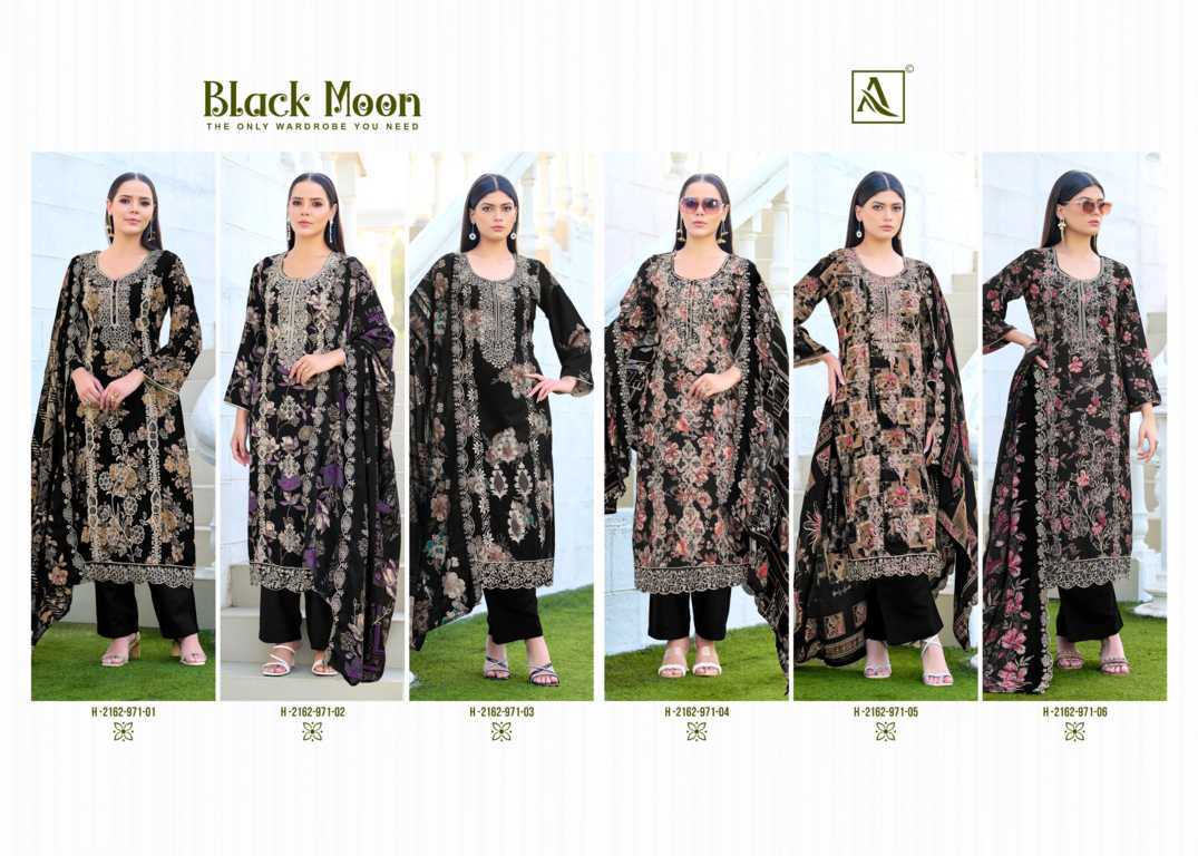 Alok Black Moon Viscose Salwar Suit Catalog 6 Pcs (16) Alok Black Moon Viscose Salwar Suit Catalog 6 Pcs - Image 17