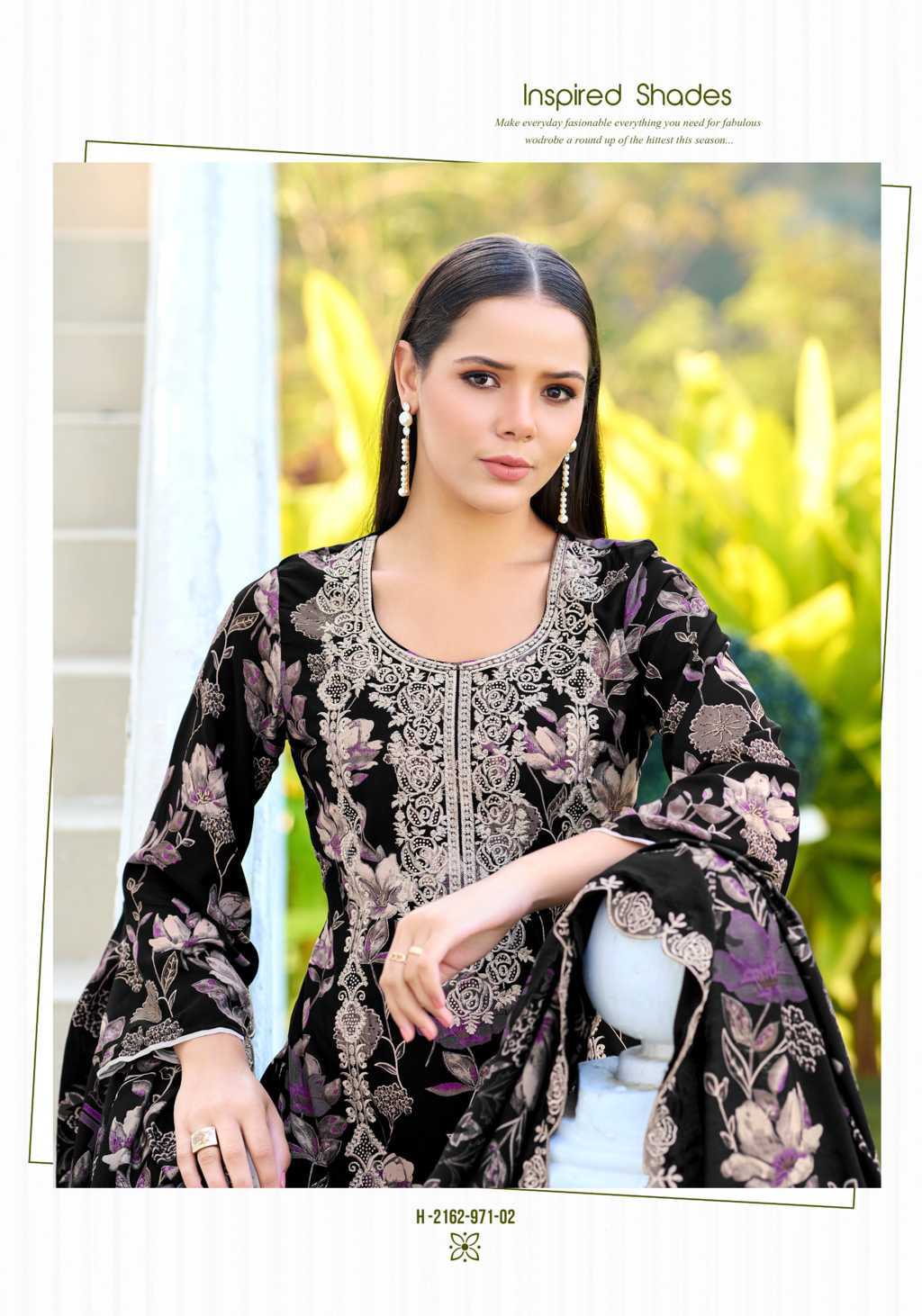 Alok Black Moon Viscose Salwar Suit Catalog 6 Pcs (6) Alok Black Moon Viscose Salwar Suit Catalog 6 Pcs - Image 7