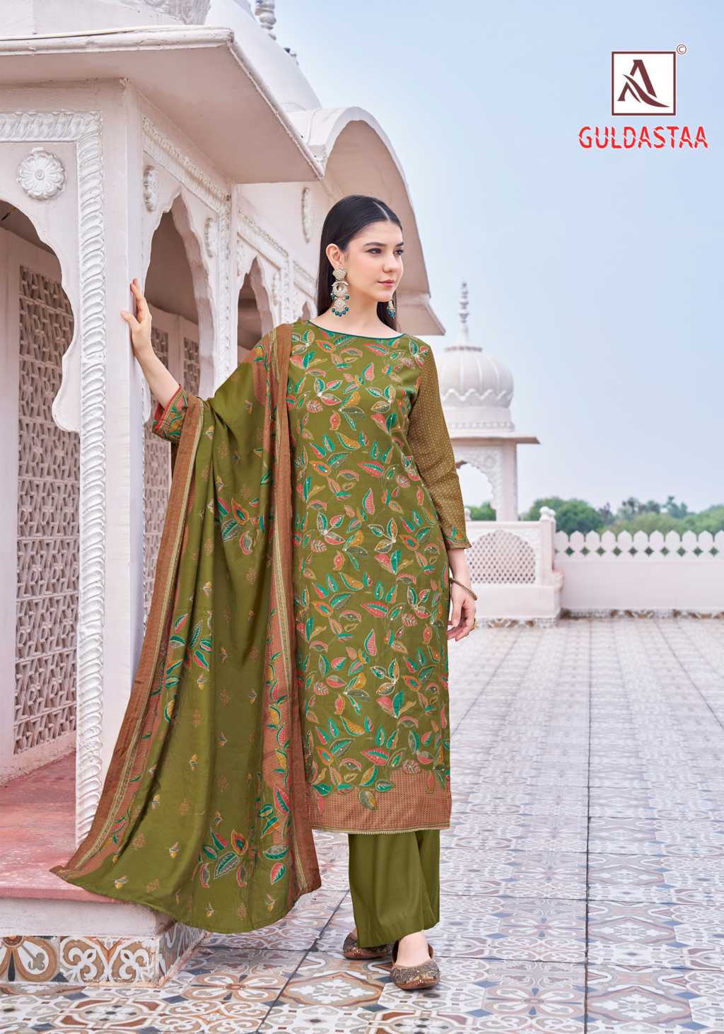 Alok Guldastaa Mudaal Salwar Suit Catalog 6 Pcs (2) Alok Guldastaa Mudaal Salwar Suit Catalog 6 Pcs - Image 3