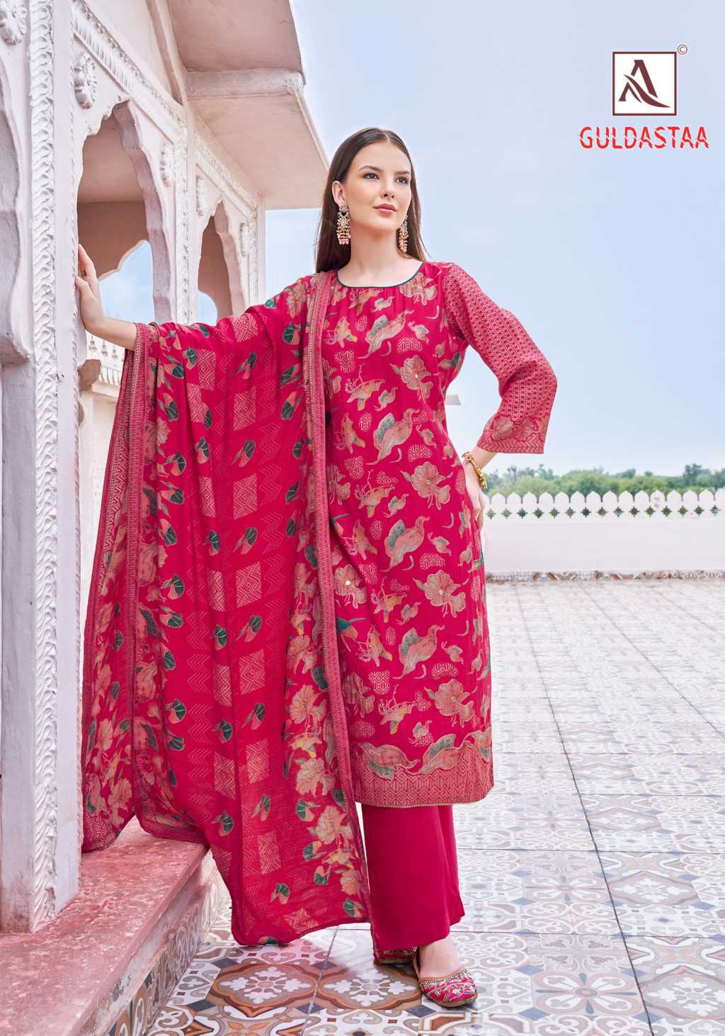 Alok Guldastaa Mudaal Salwar Suit Catalog 6 Pcs (4) Alok Guldastaa Mudaal Salwar Suit Catalog 6 Pcs - Image 5