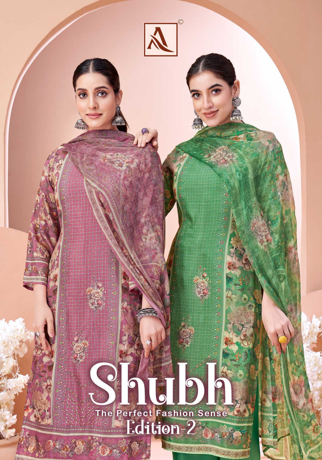 Alok Shubh Vol 2 Viscose Salwar Suit Catalog 4 Pcs (5) Alok Shubh Vol 2 Viscose Salwar Suit Catalog 4 Pcs - Image 6