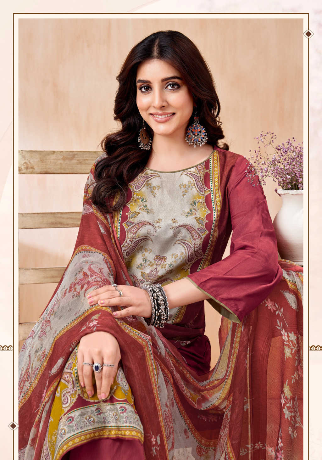 Alok Vyomini Viscose Salwar Suit Catalog 6 Pcs (2) Alok Vyomini Viscose Salwar Suit Catalog 6 Pcs - Image 3
