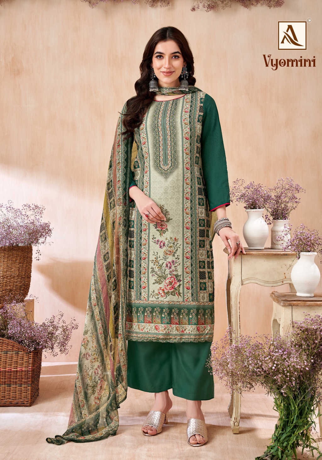 Alok Vyomini Viscose Salwar Suit Catalog 6 Pcs (5) Alok Vyomini Viscose Salwar Suit Catalog 6 Pcs - Image 6