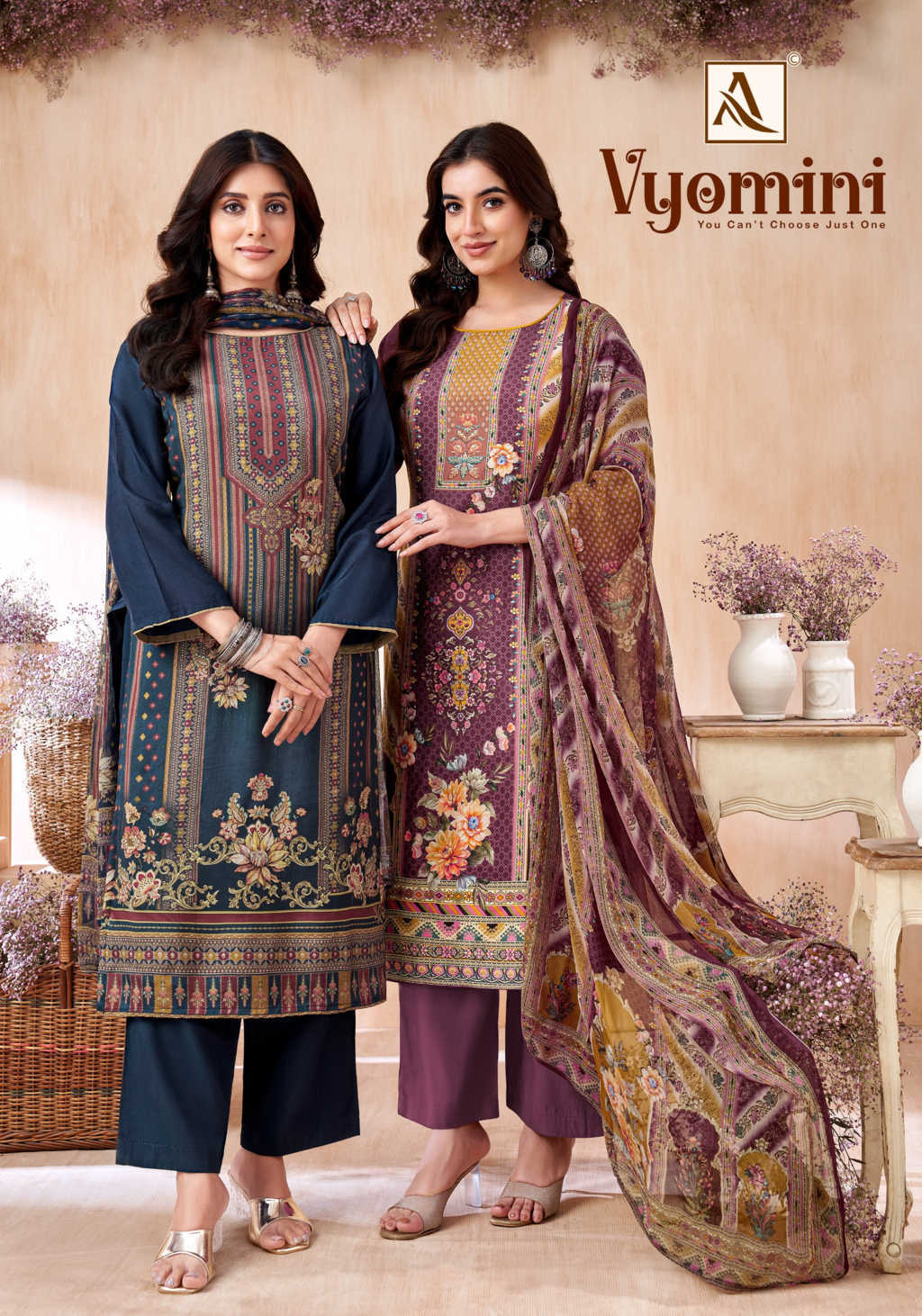 Alok Vyomini Viscose Salwar Suit Catalog 6 Pcs (9) Alok Vyomini Viscose Salwar Suit Catalog 6 Pcs - Image 10