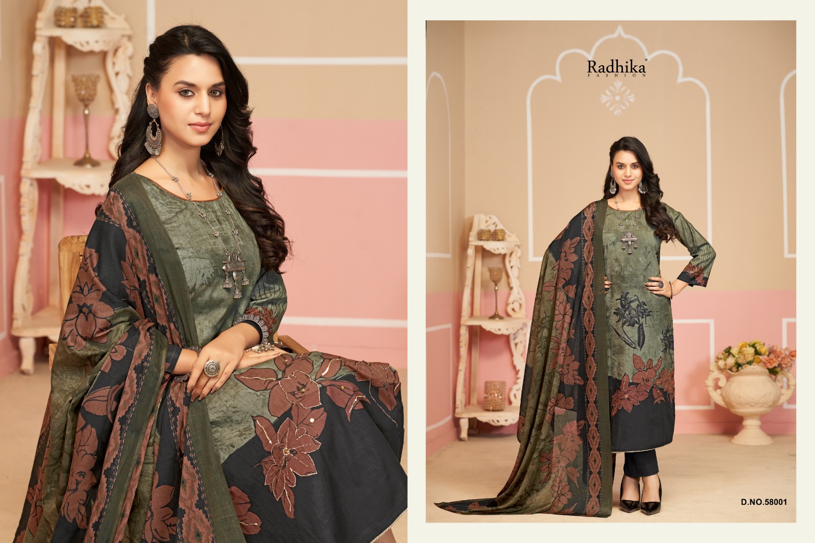 Azara Shivani Cotton Salwar Suit Catalog 4 Pcs (2) Azara Shivani Cotton Salwar Suit Catalog 4 Pcs - Image 3