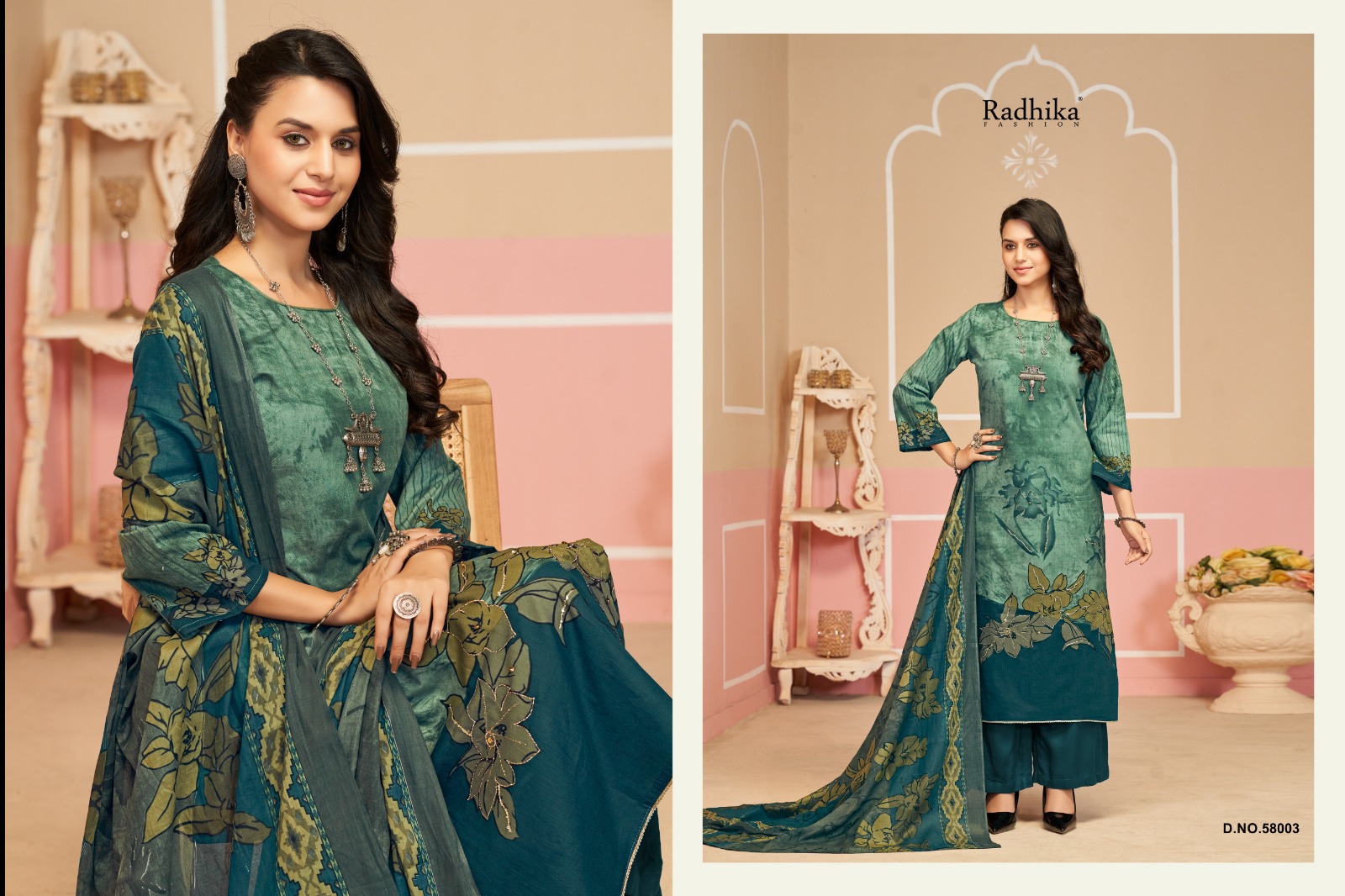 Azara Shivani Cotton Salwar Suit Catalog 4 Pcs (4) Azara Shivani Cotton Salwar Suit Catalog 4 Pcs - Image 5