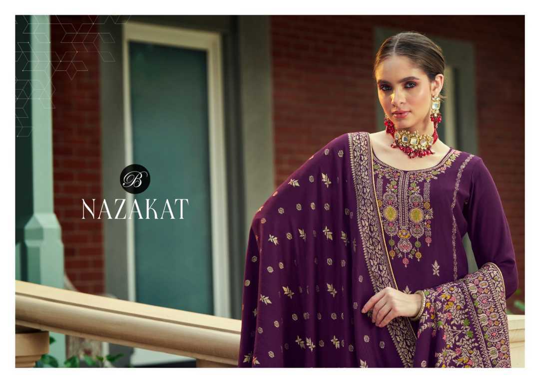 Belliza Nazakat Pashmina Salwar Suit Catalog 6 Pcs (2) Belliza Nazakat Pashmina Salwar Suit Catalog 6 Pcs - Image 3