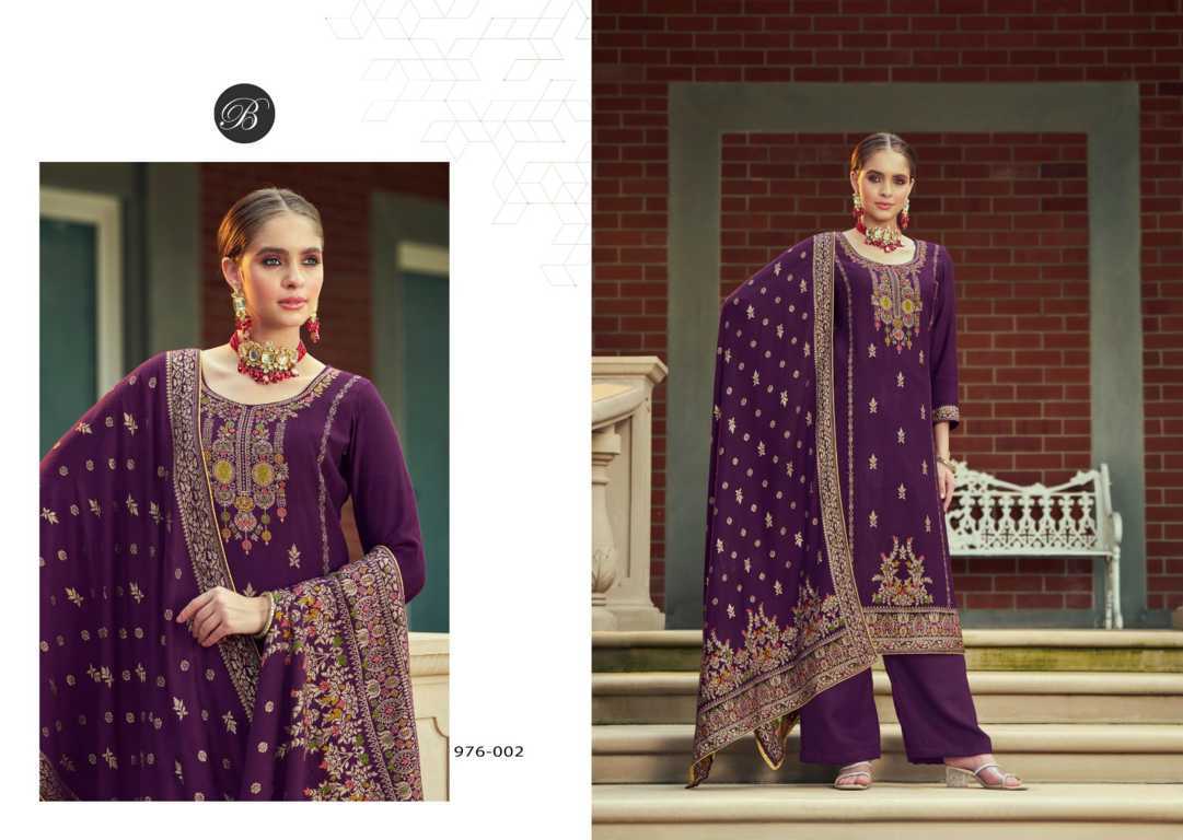 Belliza Nazakat Pashmina Salwar Suit Catalog 6 Pcs (4) Belliza Nazakat Pashmina Salwar Suit Catalog 6 Pcs - Image 5