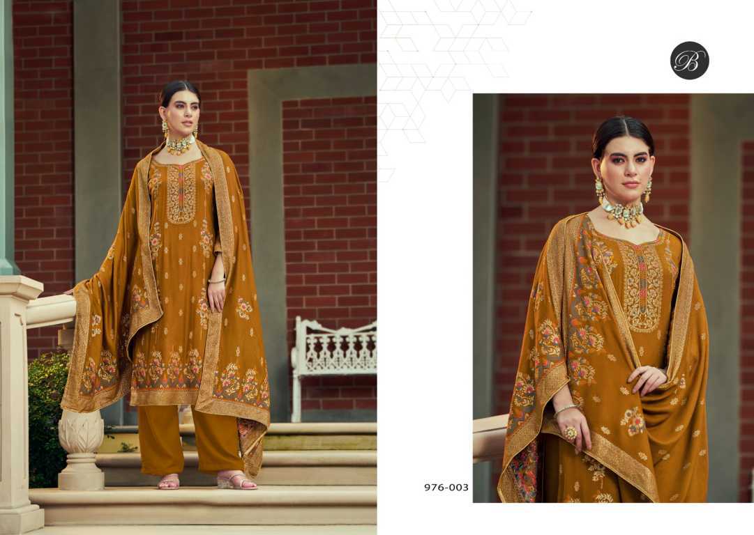 Belliza Nazakat Pashmina Salwar Suit Catalog 6 Pcs (5) Belliza Nazakat Pashmina Salwar Suit Catalog 6 Pcs - Image 6