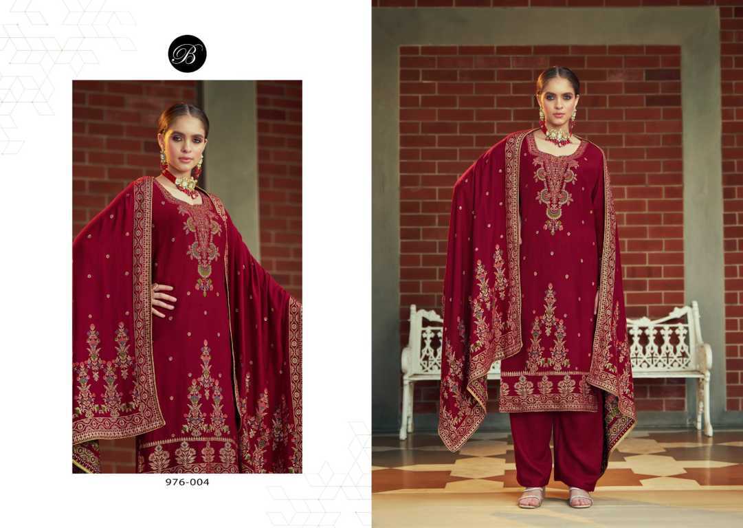 Belliza Nazakat Pashmina Salwar Suit Catalog 6 Pcs (6) Belliza Nazakat Pashmina Salwar Suit Catalog 6 Pcs - Image 7