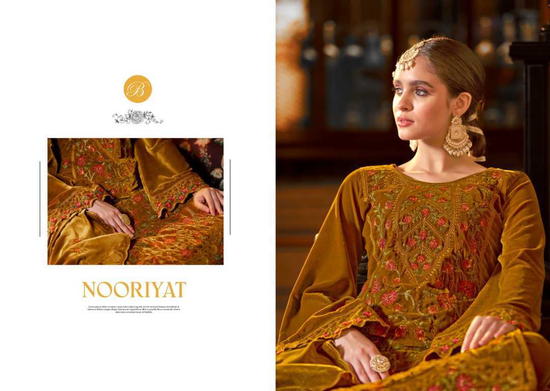 Belliza Nooriyat Velvet Salwar Suit Catalog 4 Pcs (6) Belliza Nooriyat Velvet Salwar Suit Catalog 4 Pcs - Image 7