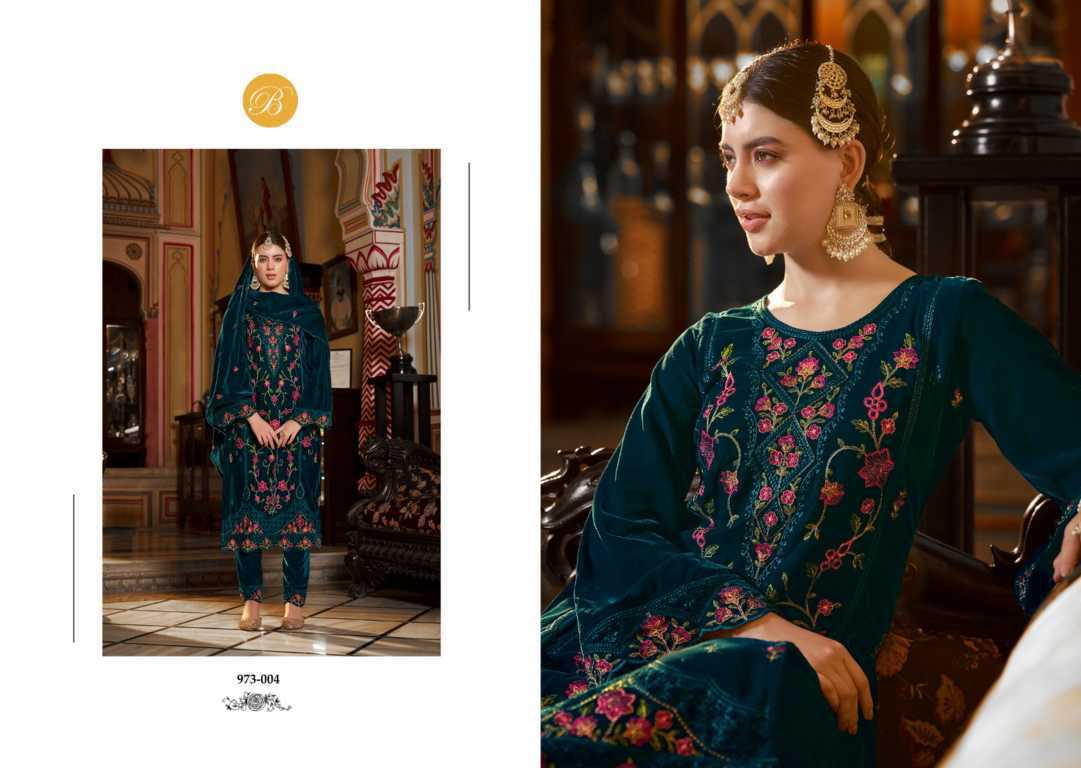 Belliza Nooriyat Velvet Salwar Suit Catalog 4 Pcs (9) Belliza Nooriyat Velvet Salwar Suit Catalog 4 Pcs - Image 10