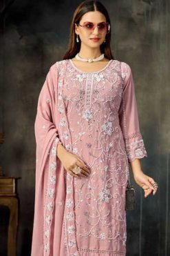 Bilqis B 222 A D Georgette Salwar Suit Catalog 4 Pcs 247x371 - Surat Fabrics