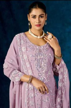 Bilqis B 223 A D Georgette Salwar Suit Catalog 4 Pcs 247x371 - Surat Fabrics