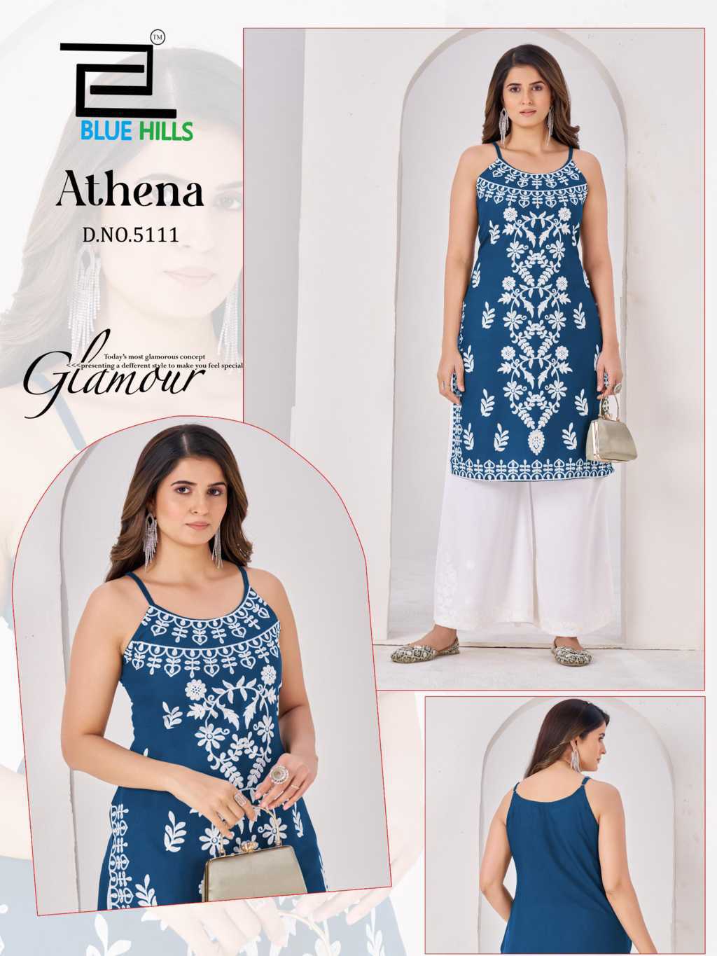 Blue Hills Athena Rayon Kurti Catalog 4 Pcs (1) Blue Hills Athena Rayon Kurti Catalog 4 Pcs - Image 2