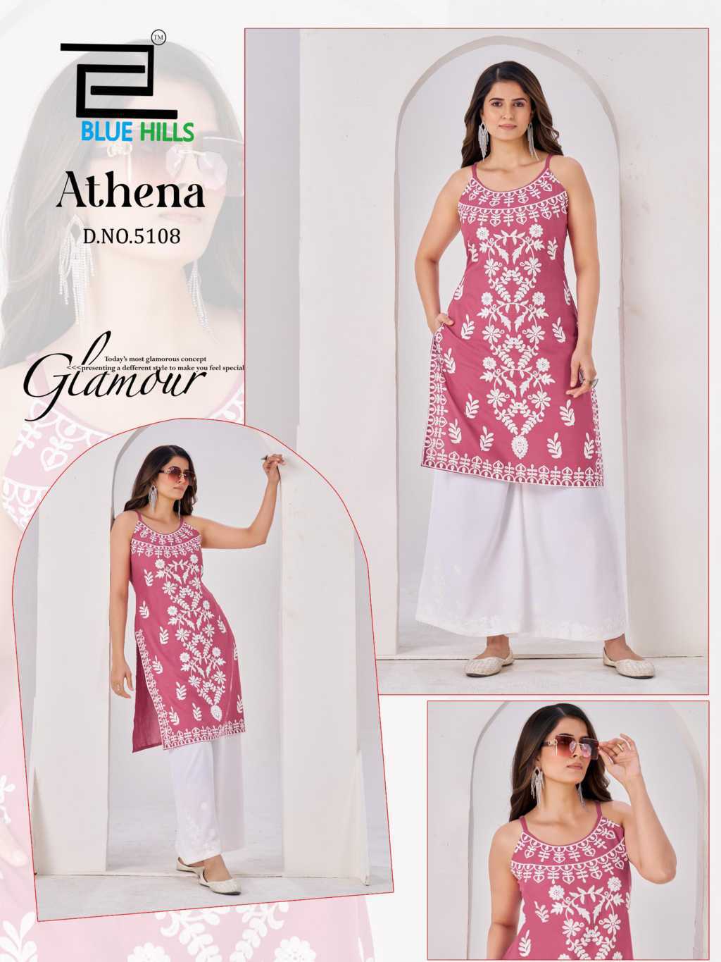 Blue Hills Athena Rayon Kurti Catalog 4 Pcs (4) Blue Hills Athena Rayon Kurti Catalog 4 Pcs - Image 5