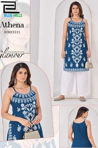 Blue Hills Athena Rayon Kurti Catalog 4 Pcs Blue Hills Athena Rayon Kurti Catalog 4 Pcs