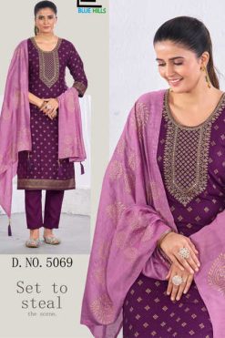 Blue Hills Royal Touch Vol 20 Kurti with Dupatta Bottom Rayon Catalog 6 Pcs 247x371 - Surat Fabrics