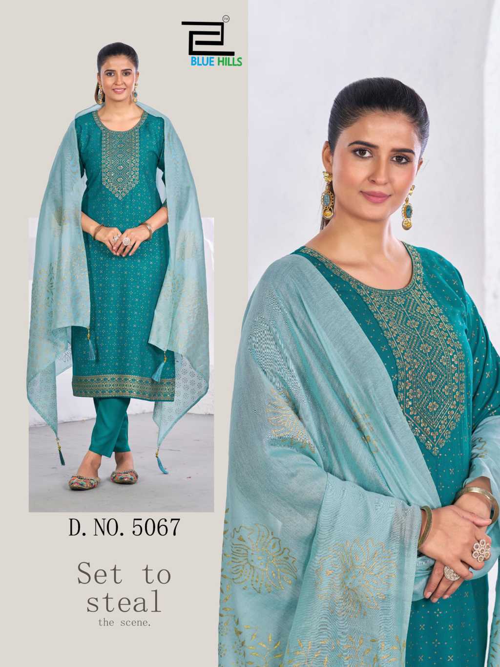 Blue Hills Royal Touch Vol 20 Kurti with Dupatta Bottom Rayon Catalog 6 Pcs (5) Blue Hills Royal Touch Vol 20 Kurti with Dupatta Bottom Rayon Catalog 6 Pcs - Image 6