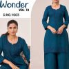 Blue Hills Wonder Vol 10 Kurti with Palazzo Rayon Catalog 6 Pcs