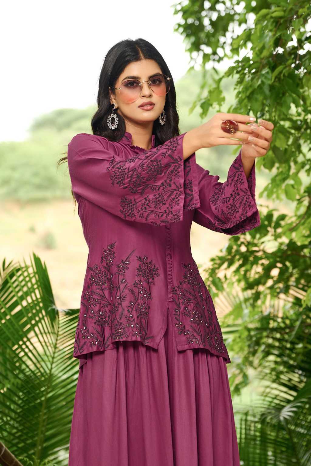 Clysi Luvika Kurti with Bottom Silk Catalog 4 Pcs (6) Clysi Luvika Kurti with Bottom Silk Catalog 4 Pcs - Image 7