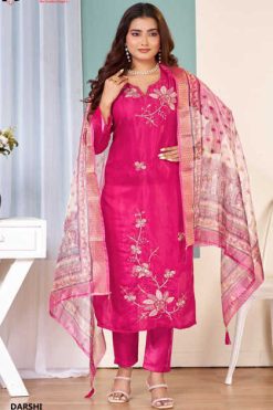 Deecee Darshi Kurti with Dupatta Bottom Fancy Catalog 6 Pcs 247x371 - Surat Fabrics