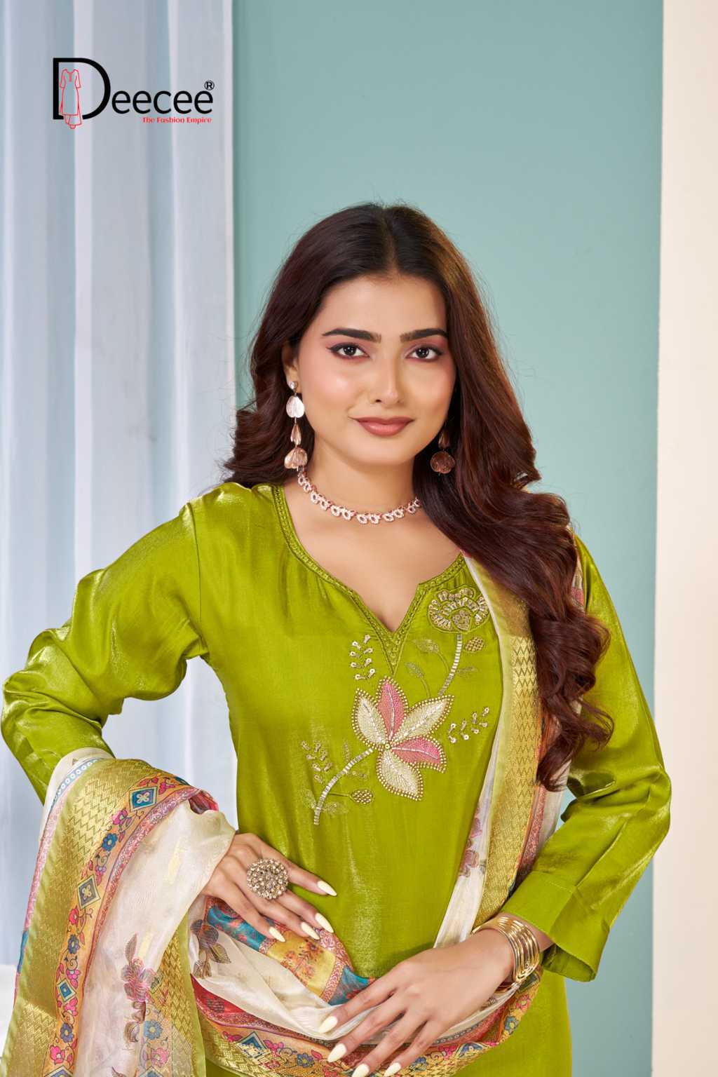 Deecee Darshi Kurti with Dupatta Bottom Fancy Catalog 6 Pcs (4) Deecee Darshi Kurti with Dupatta Bottom Fancy Catalog 6 Pcs - Image 5