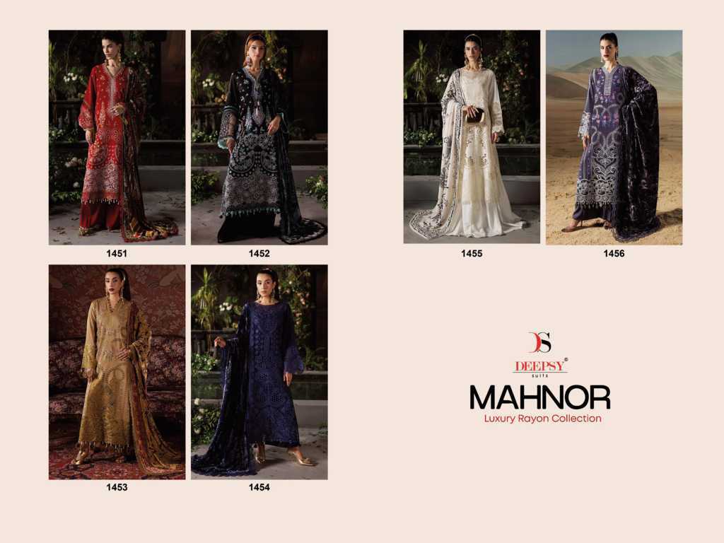 Deepsy Mahnor Luxury Rayon Collection Chiffon Cotton Salwar Suit Catalog 6 Pcs (15) Deepsy Mahnor Luxury Rayon Collection Chiffon Cotton Salwar Suit Catalog 6 Pcs - Image 16
