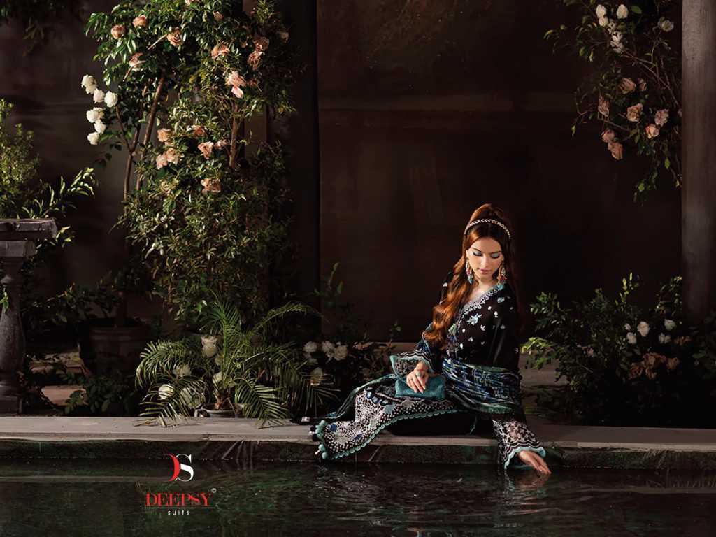 Deepsy Mahnor Luxury Rayon Collection Chiffon Cotton Salwar Suit Catalog 6 Pcs (2) Deepsy Mahnor Luxury Rayon Collection Chiffon Cotton Salwar Suit Catalog 6 Pcs - Image 3