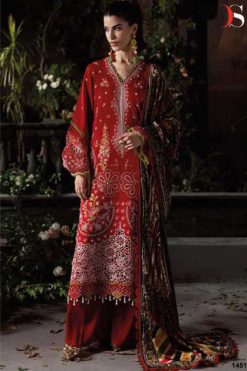 Deepsy Mahnor Luxury Rayon Collection Chiffon Cotton Salwar Suit Catalog 6 Pcs