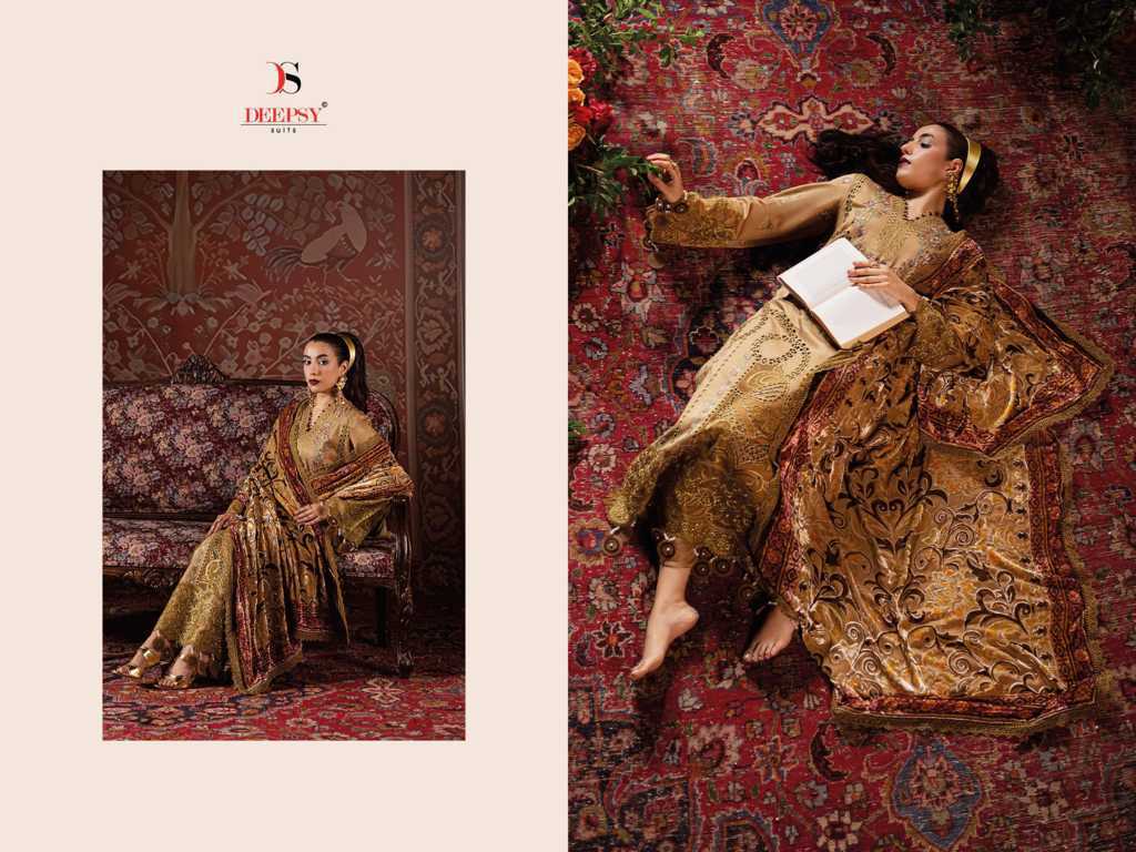 Deepsy Mahnor Luxury Rayon Collection Chiffon Cotton Salwar Suit Catalog 6 Pcs (8) Deepsy Mahnor Luxury Rayon Collection Chiffon Cotton Salwar Suit Catalog 6 Pcs - Image 9