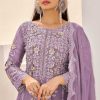 Elan Studio E 4 A-D Chiffon Salwar Suit Catalog 4 Pcs