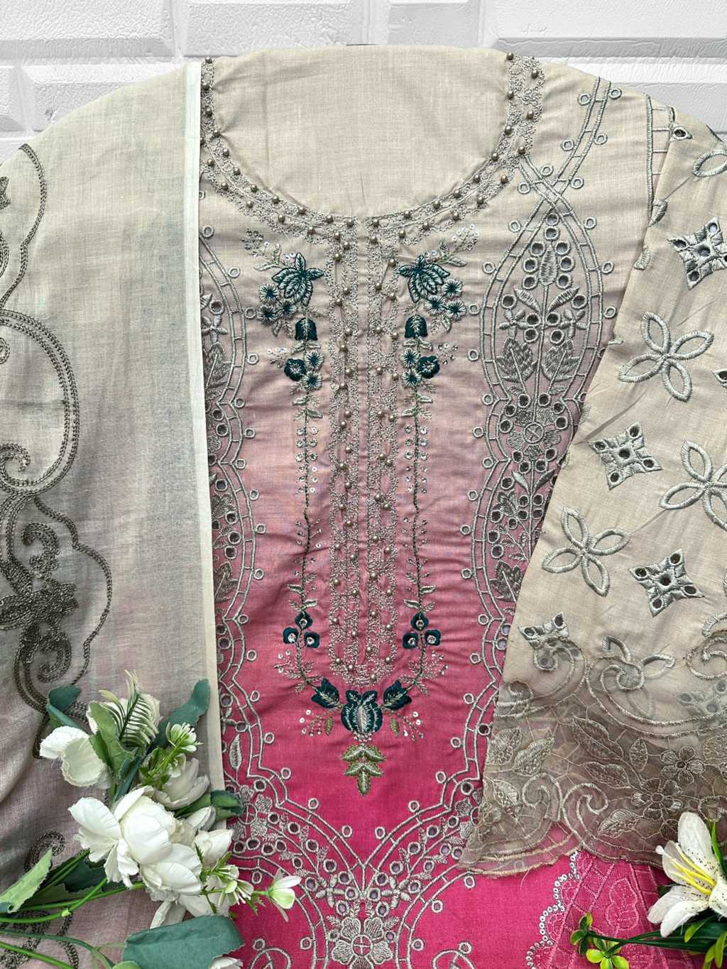 Florent DN 1047 A-D Cotton Salwar Suit Catalog 4 Pcs (11) Florent DN 1047 A-D Cotton Salwar Suit Catalog 4 Pcs - Image 12