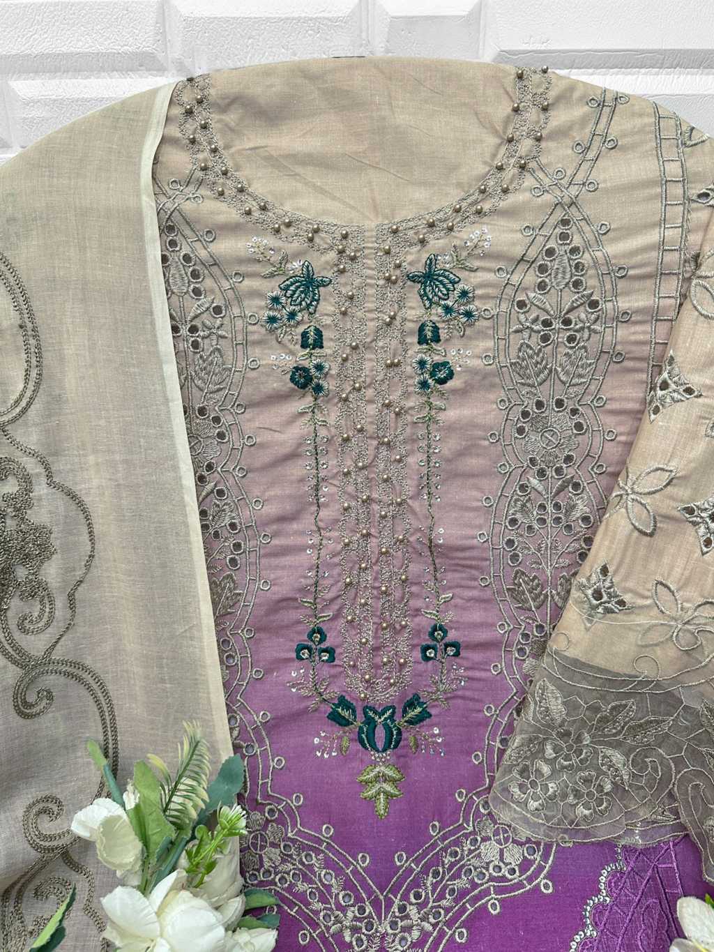 Florent DN 1047 A-D Cotton Salwar Suit Catalog 4 Pcs (17) Florent DN 1047 A-D Cotton Salwar Suit Catalog 4 Pcs - Image 18