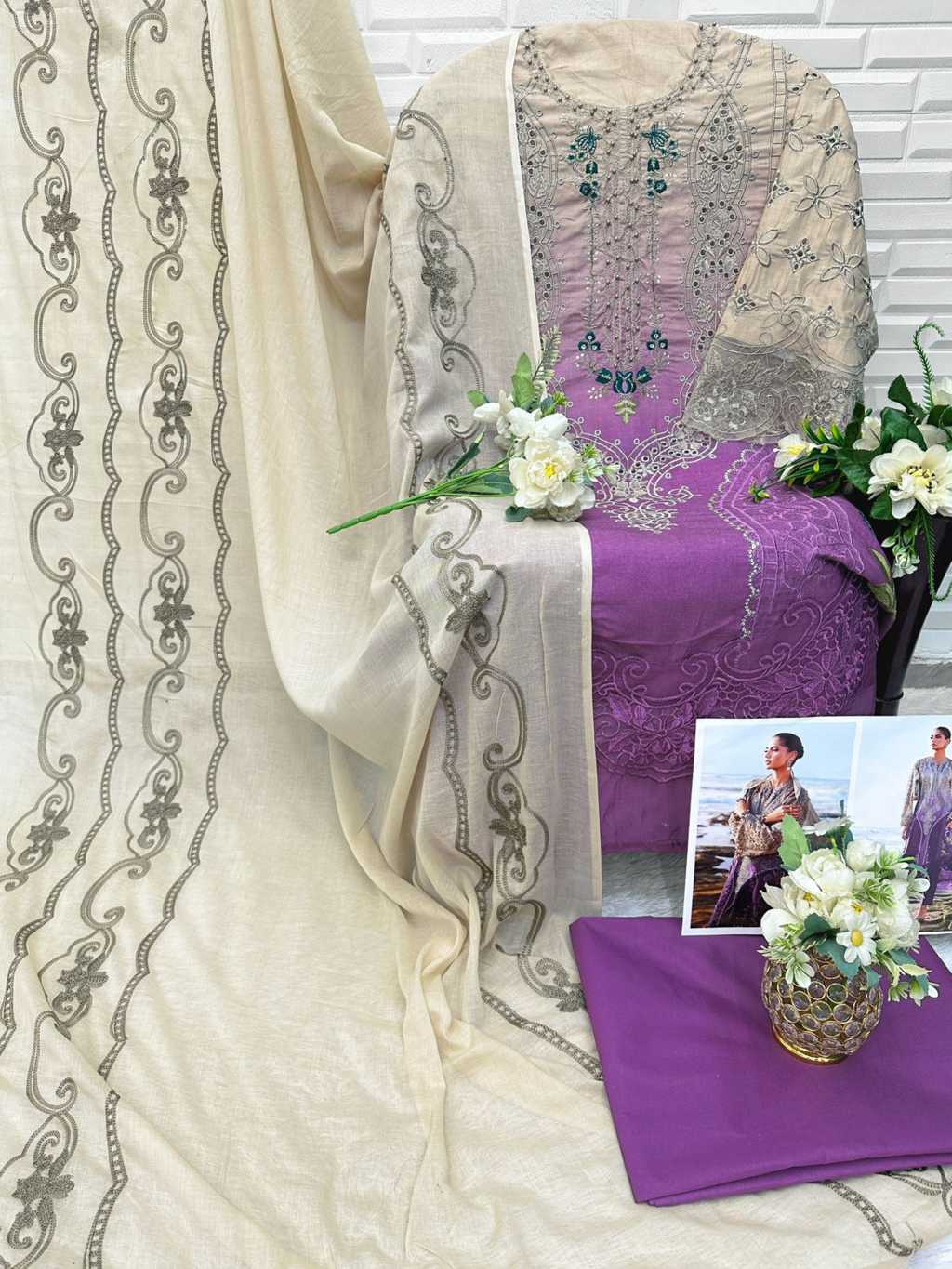 Florent DN 1047 A-D Cotton Salwar Suit Catalog 4 Pcs (18) Florent DN 1047 A-D Cotton Salwar Suit Catalog 4 Pcs - Image 19