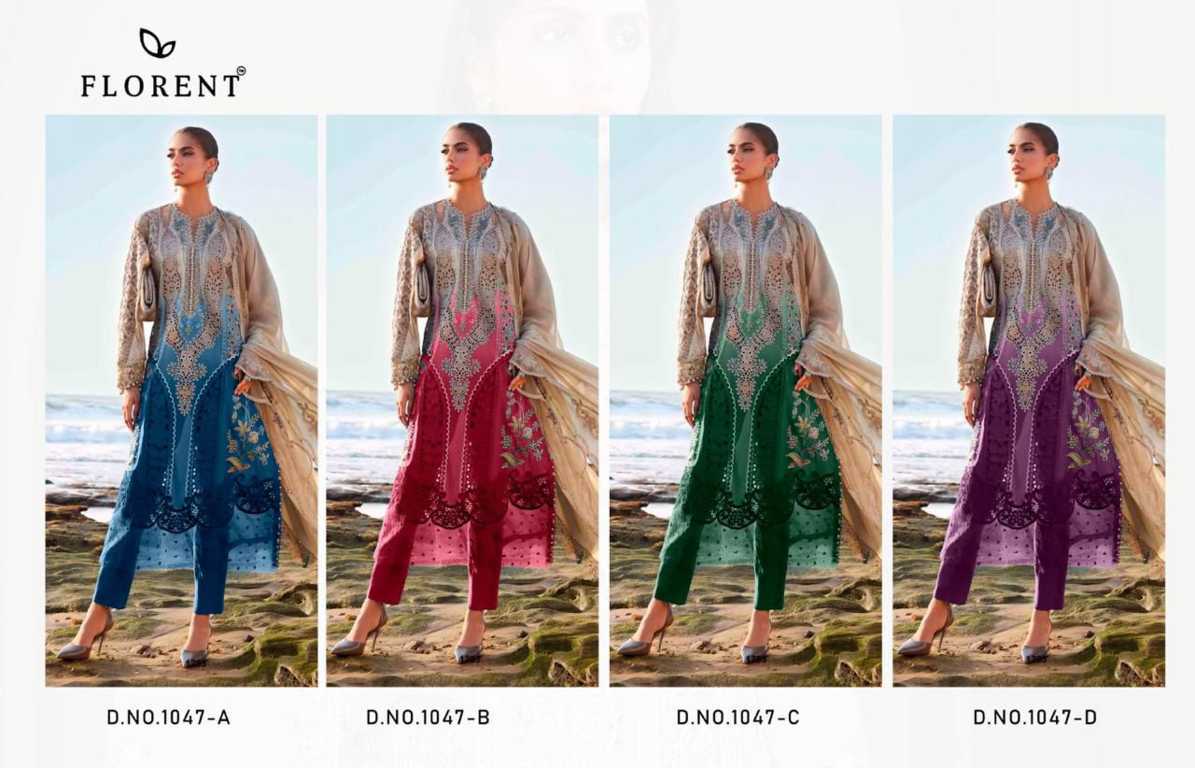Florent DN 1047 A-D Cotton Salwar Suit Catalog 4 Pcs (19) Florent DN 1047 A-D Cotton Salwar Suit Catalog 4 Pcs - Image 20