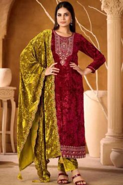 Four Dots Champion Vol 2 by Kessi Velvet Salwar Suit Catalog 4 Pcs