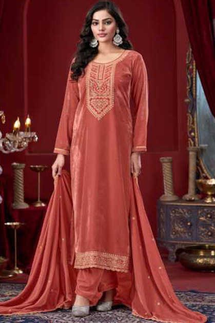 Four Dots Classy by Kessi Velvet Salwar Suit Catalog 4 Pcs Four Dots Classy by Kessi Velvet Salwar Suit Catalog 4 Pcs