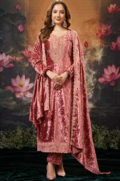 Four Dots Panchmukh by Kessi Velvet Salwar Suit Catalog 4 Pcs 247x371 - Surat Fabrics