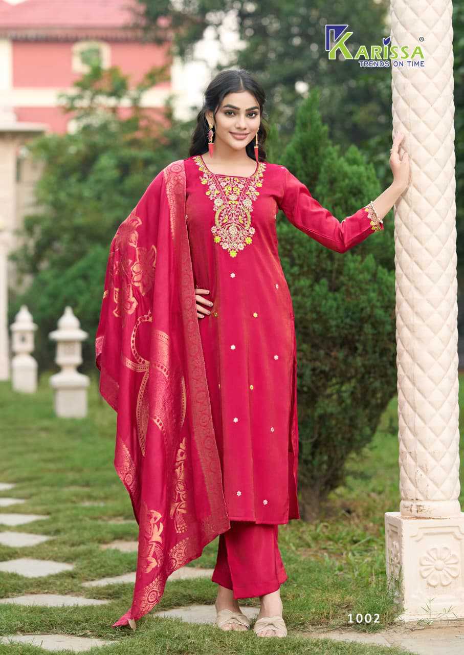 Karissa Aarohi Kurti with Dupatta Bottom Viscose Catalog 4 Pcs (4) Karissa Aarohi Kurti with Dupatta Bottom Viscose Catalog 4 Pcs - Image 5
