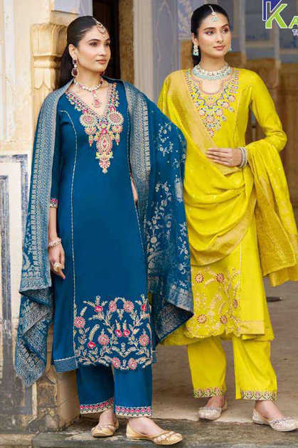 Karissa Kalisha Vol 3 Kurti with Dupatta Bottom Viscose Catalog 4 Pcs Karissa Kalisha Vol 3 Kurti with Dupatta Bottom Viscose Catalog 4 Pcs