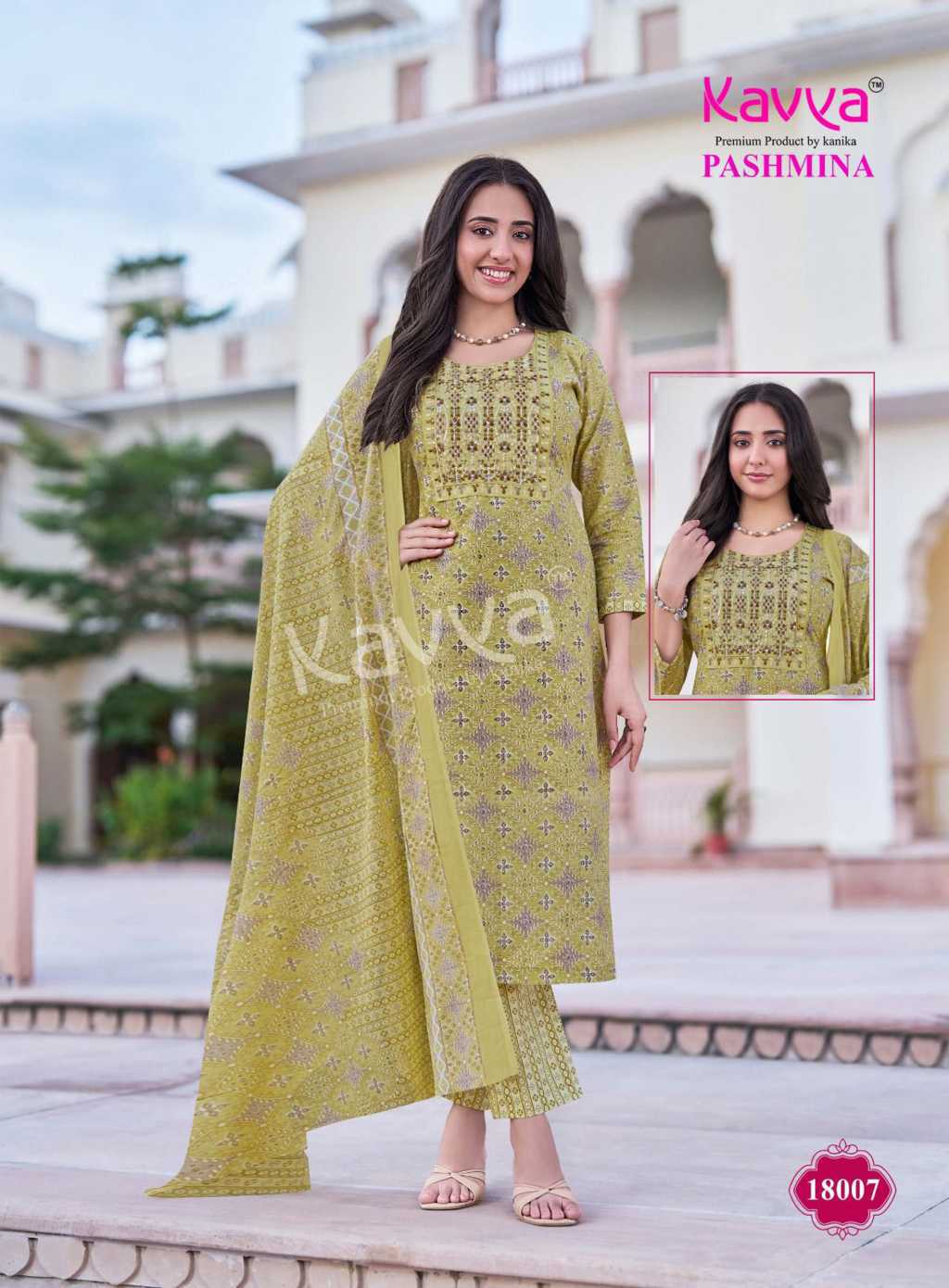 Kavya Pashmina Vol 18 Readymade Suit Catalog 10 Pcs (11) Kavya Pashmina Vol 18 Readymade Suit Catalog 10 Pcs - Image 12