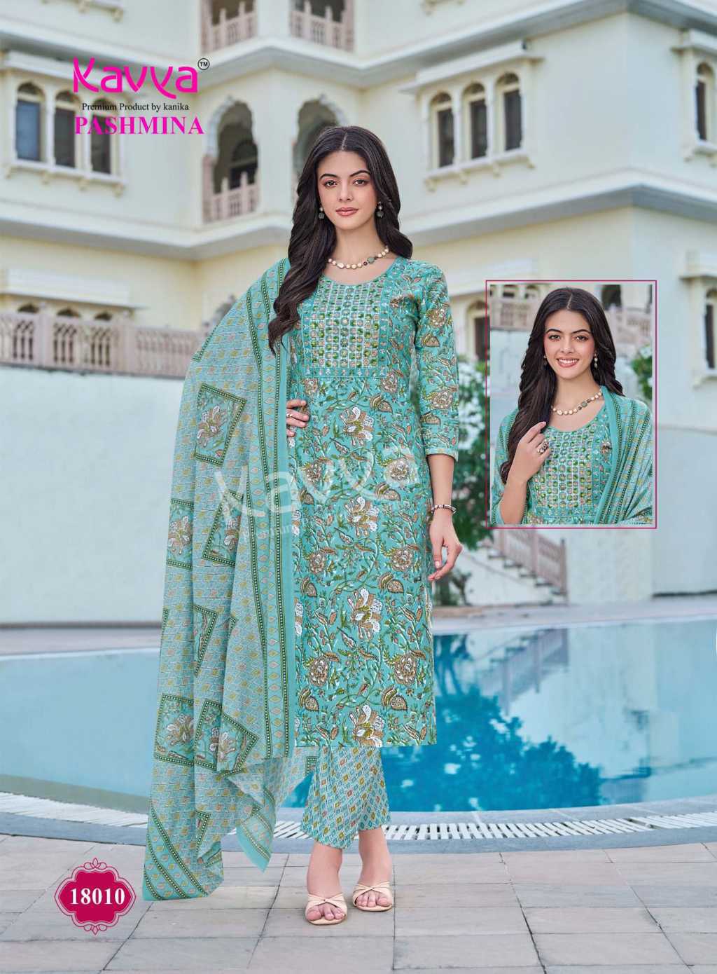 Kavya Pashmina Vol 18 Readymade Suit Catalog 10 Pcs (14) Kavya Pashmina Vol 18 Readymade Suit Catalog 10 Pcs - Image 15