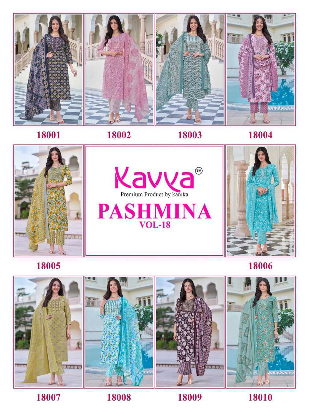 Kavya Pashmina Vol 18 Readymade Suit Catalog 10 Pcs (15) Kavya Pashmina Vol 18 Readymade Suit Catalog 10 Pcs - Image 16