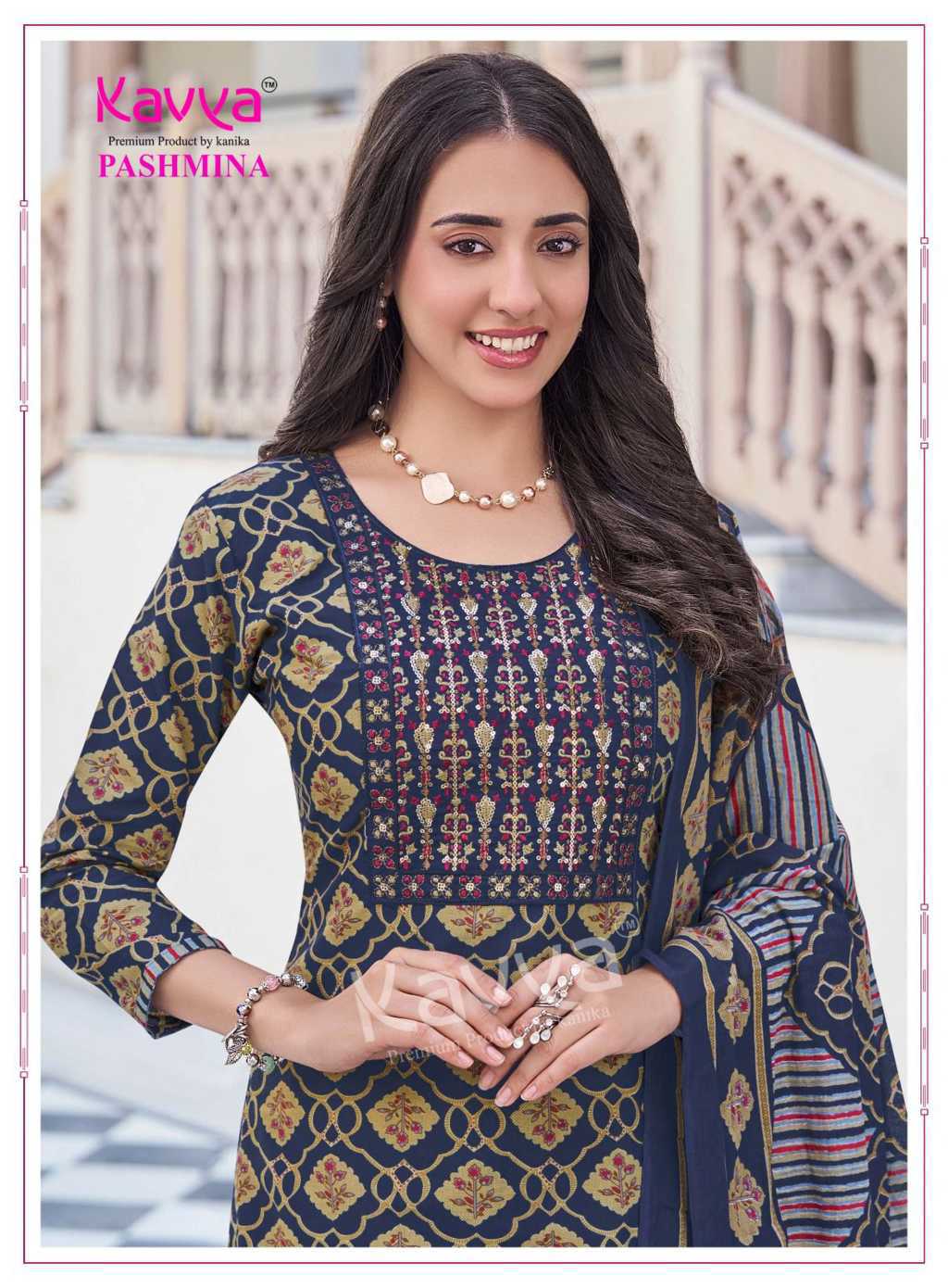 Kavya Pashmina Vol 18 Readymade Suit Catalog 10 Pcs (2) Kavya Pashmina Vol 18 Readymade Suit Catalog 10 Pcs - Image 3