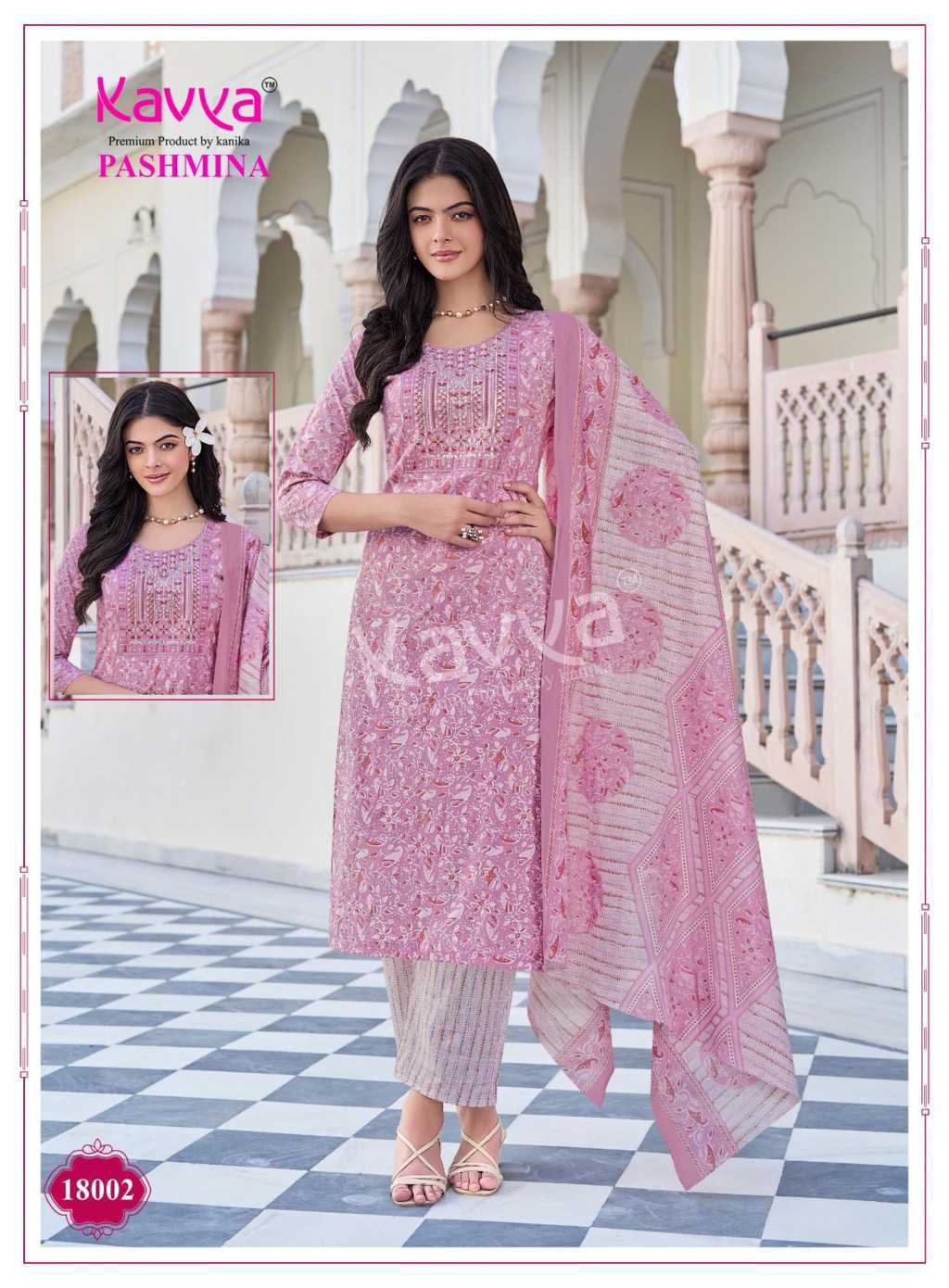 Kavya Pashmina Vol 18 Readymade Suit Catalog 10 Pcs (4) Kavya Pashmina Vol 18 Readymade Suit Catalog 10 Pcs - Image 5